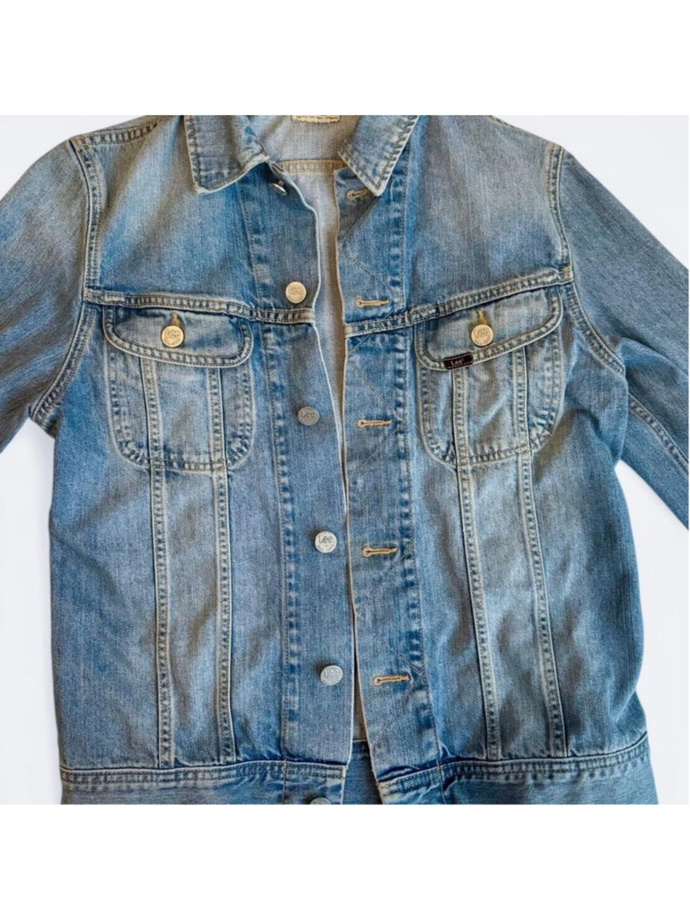 Lee Rider Denim Jacket Size M Womens - Picture 2 of 3